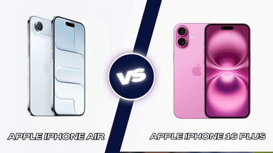 So sánh iPhone Air và iPhone 16 Plus: Chọn siêu mỏng, nhiều công nghệ hay pin lớn?
