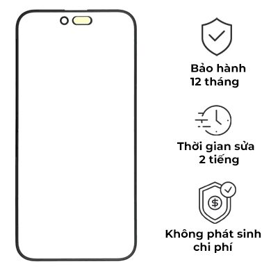Thay ép mặt kính iPhone 15 Pro Max